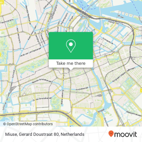 Miuse, Gerard Doustraat 80 map