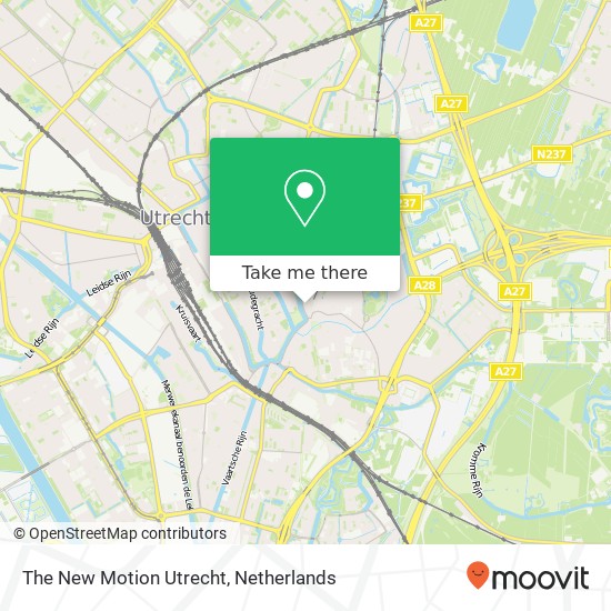 The New Motion Utrecht map