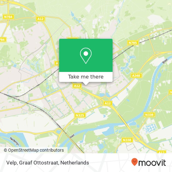 Velp, Graaf Ottostraat map