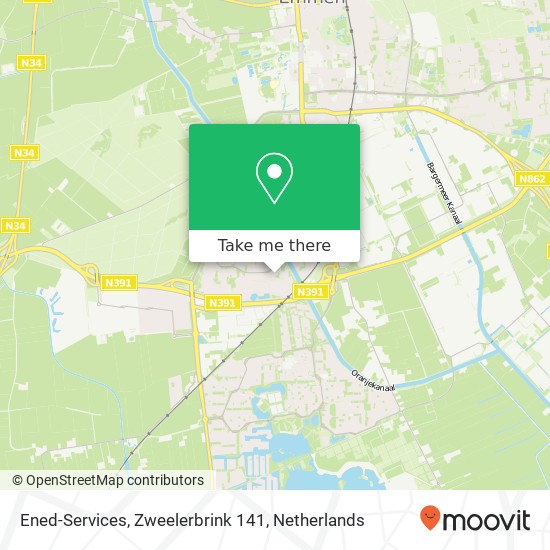 Ened-Services, Zweelerbrink 141 map