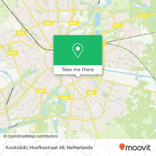 Kookidoki, Hoefkestraat 48 map