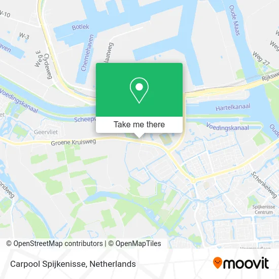 Carpool Spijkenisse map