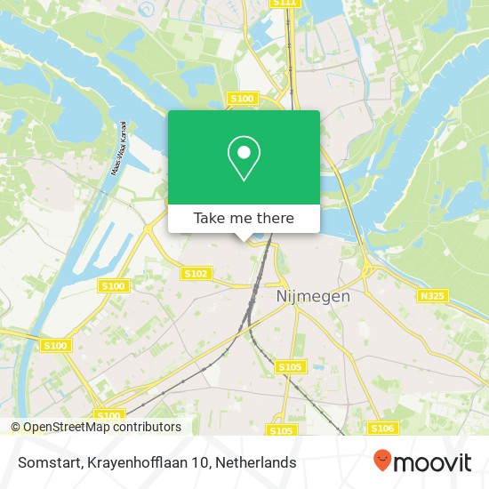 Somstart, Krayenhofflaan 10 map