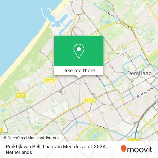 Praktijk van Pelt, Laan van Meerdervoort 352A map