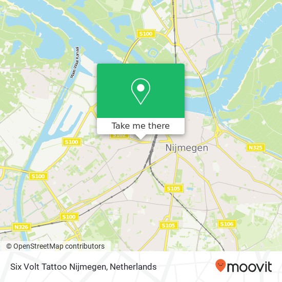 Six Volt Tattoo Nijmegen Karte