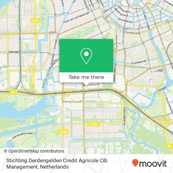 Stichting Derdengelden Crédit Agricole Cib Management, Strawinskylaan 3501 map