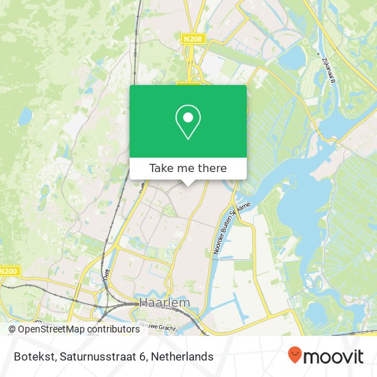 Botekst, Saturnusstraat 6 map