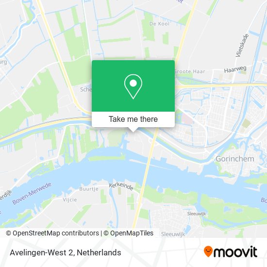 Avelingen-West 2 map
