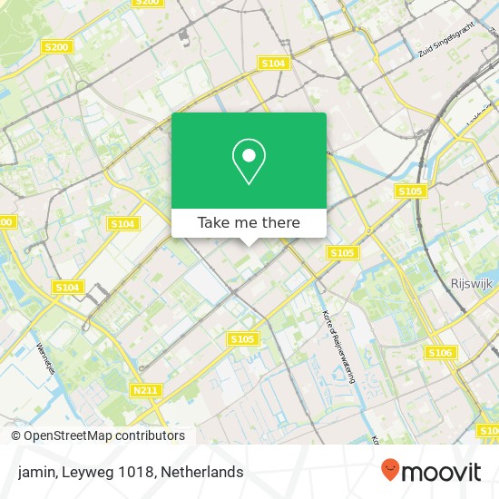 jamin, Leyweg 1018 map