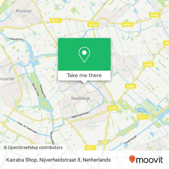 Kairaba Shop, Nijverheidstraat 8 map