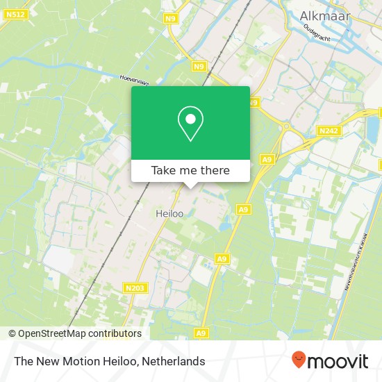 The New Motion Heiloo map