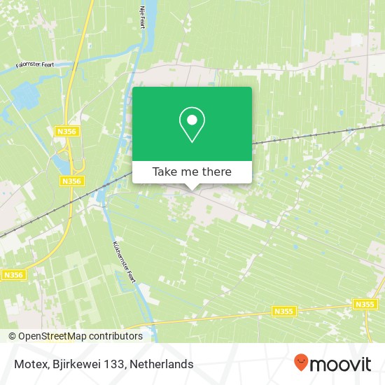 Motex, Bjirkewei 133 map