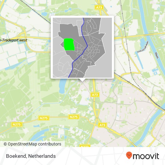 Boekend map