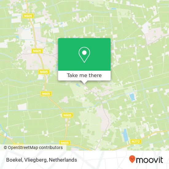 Boekel, Vliegberg map