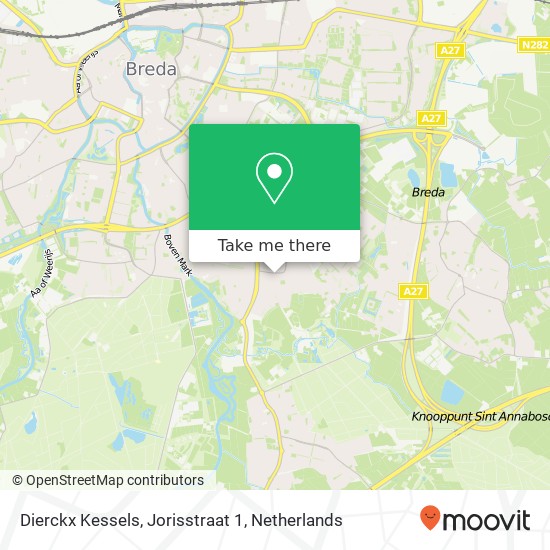 Dierckx Kessels, Jorisstraat 1 map