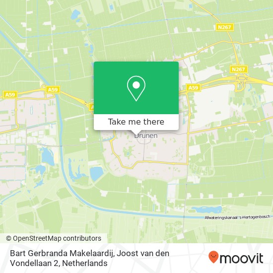 Bart Gerbranda Makelaardij, Joost van den Vondellaan 2 map