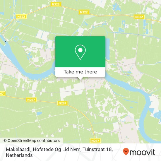 Makelaardij Hofstede Og Lid Nvm, Tuinstraat 18 map