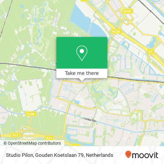 Studio Pilon, Gouden Koetslaan 79 map