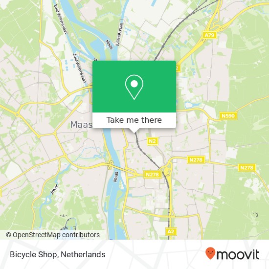 Bicycle Shop map