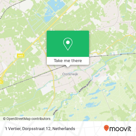 't Vertier, Dorpsstraat 12 map