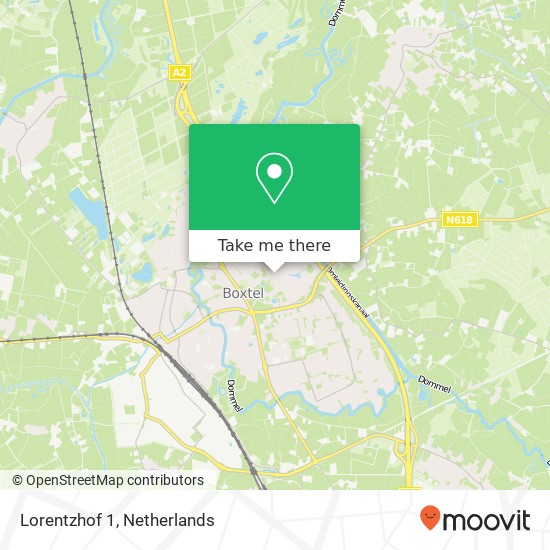 Lorentzhof 1, 5283 JB Boxtel map