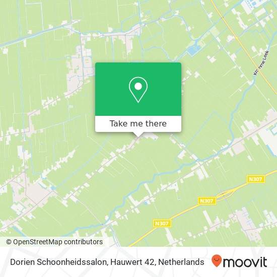 Dorien Schoonheidssalon, Hauwert 42 map