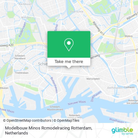 Modelbouw Minos Rcmodelracing Rotterdam map