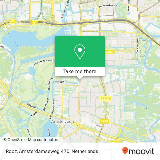 Rooz, Amsterdamseweg 470 map