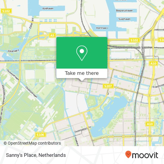 Sanny's Place map