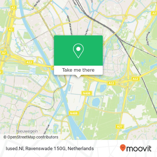 Iused.Nl, Ravenswade 150G map