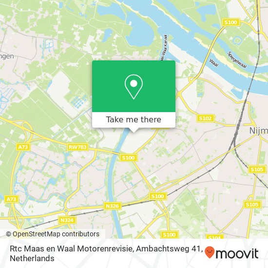 Rtc Maas en Waal Motorenrevisie, Ambachtsweg 41 Karte