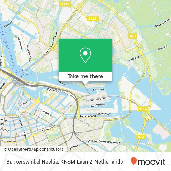 Bakkerswinkel Neeltje, KNSM-Laan 2 map