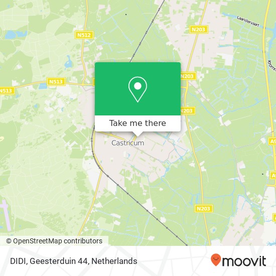 DIDI, Geesterduin 44 map