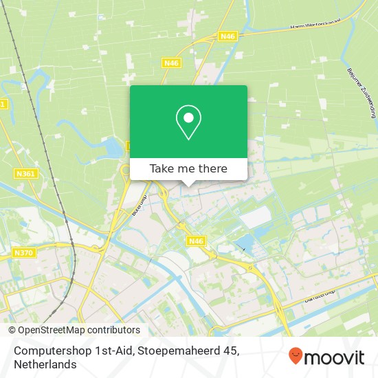 Computershop 1st-Aid, Stoepemaheerd 45 map