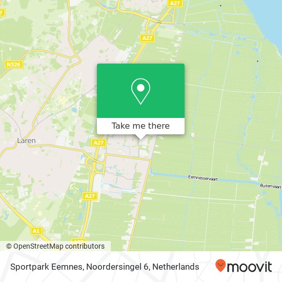 Sportpark Eemnes, Noordersingel 6 map