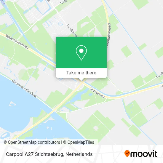 Carpool A27 Stichtsebrug map