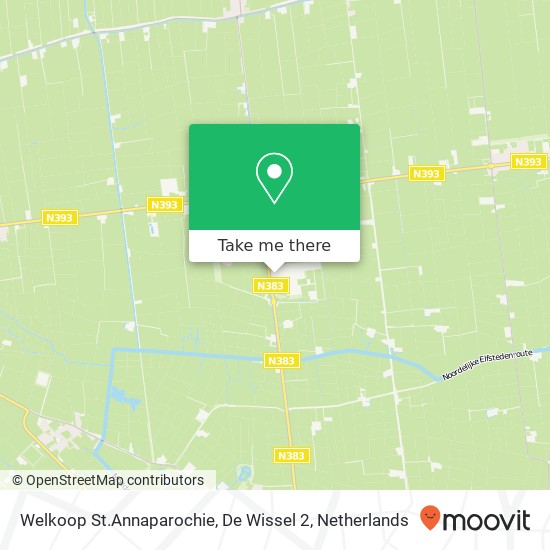 Welkoop St.Annaparochie, De Wissel 2 map