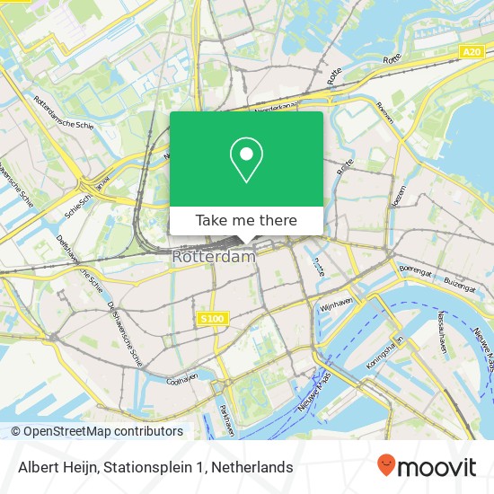 Albert Heijn, Stationsplein 1 map