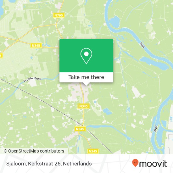 Sjaloom, Kerkstraat 25 map