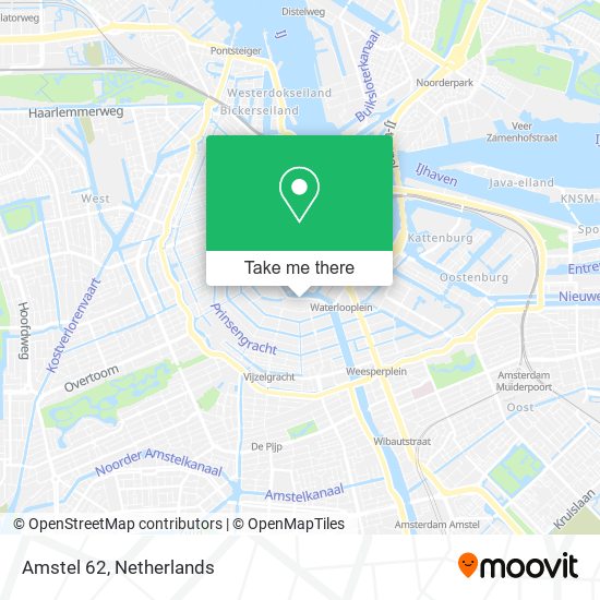 Amstel 62 map