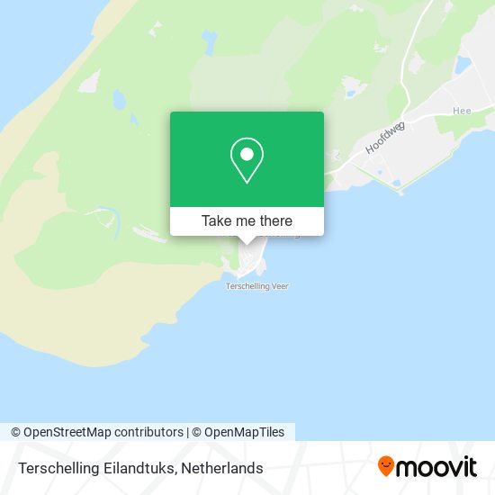 Terschelling Eilandtuks map