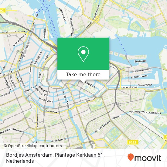 Bordjes Amsterdam, Plantage Kerklaan 61 map