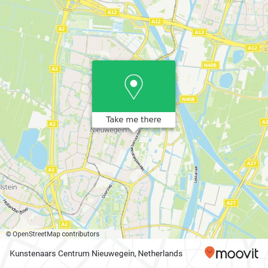 Kunstenaars Centrum Nieuwegein map