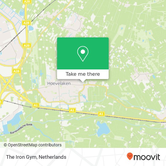 The Iron Gym, Doctorandes W. van Royenstraat map