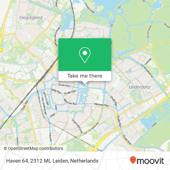 Haven 64, 2312 ML Leiden map