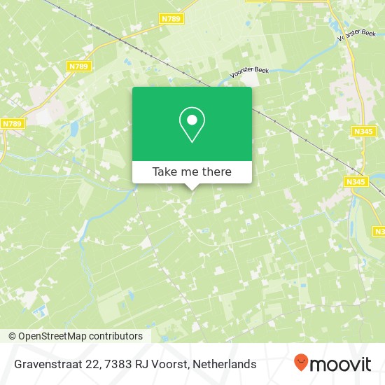 Gravenstraat 22, 7383 RJ Voorst map