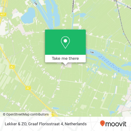 Lekker & ZO, Graaf Florisstraat 4 map