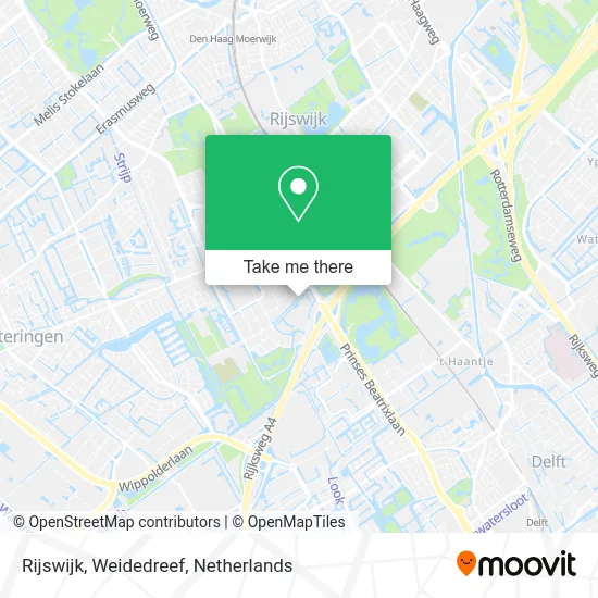 Rijswijk, Weidedreef map