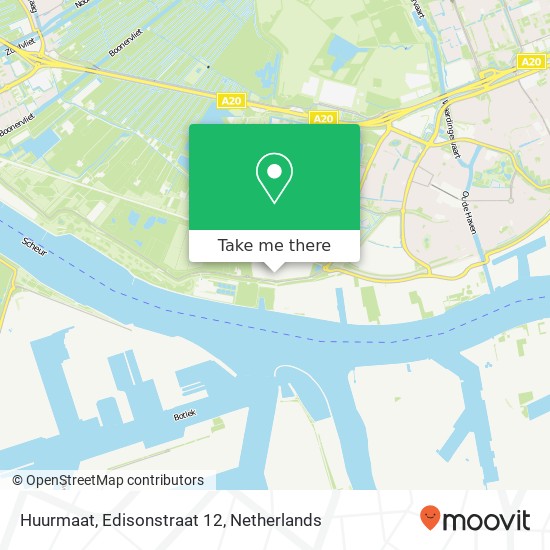 Huurmaat, Edisonstraat 12 map