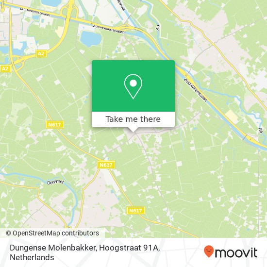 Dungense Molenbakker, Hoogstraat 91A Karte